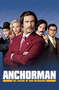 poster Anchorman: The Legend of Ron Burgundy(2004)