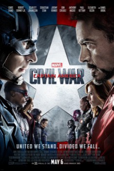 poster Captain America Civil War(2016)