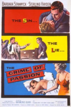 poster Crime Of Passion(1957)
