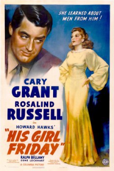 poster His Girl Friday(1940)
