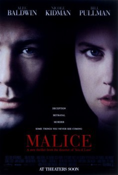 poster Malice(1993)