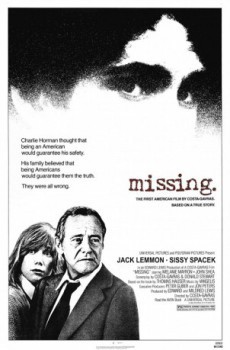 poster Missing(1982)