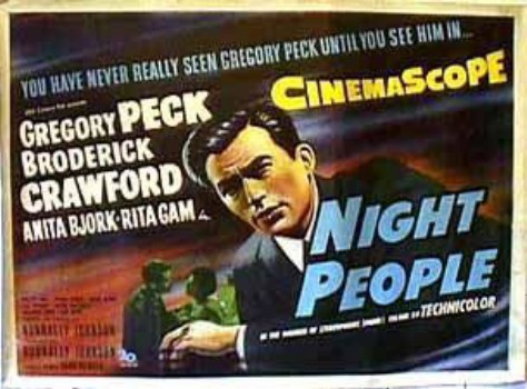 poster Night People(1954)