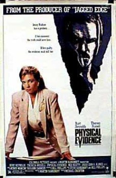 poster Physical Evidence(1989)