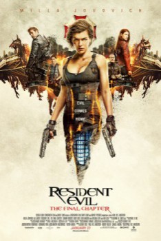 poster Resident Evil The Final Chapter(2016)