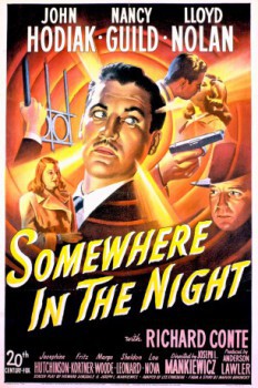poster Somewhere In The Night(1946)