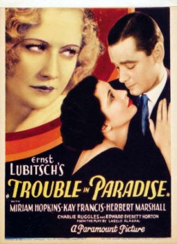 poster Trouble in Paradise(1932)