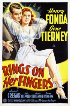 poster Rings on Her Fingers(1942)