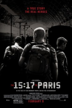 poster The 15:17 to Paris(2018)