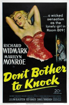 poster Don't Bother to Knock(1952)