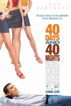 poster 40 Days and 40 Nights(2002)