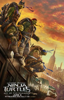 poster Teenage Mutant Ninja Turtles: Out of the Shadows(2016)