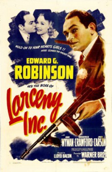 poster Larceny, Inc.(1942)
