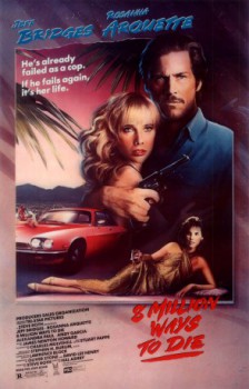 poster 8 Million Ways to Die(1986)