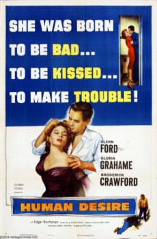 poster Human Desire(1954)