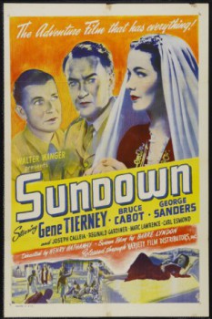 poster Sundown(1941)