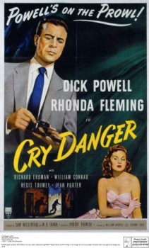 poster Cry Danger(1951)