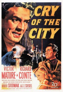poster Cry of the City(1948)