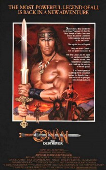 poster Conan the Destroyer(1984)