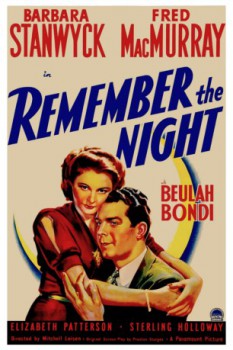 poster Remember the Night(1940)