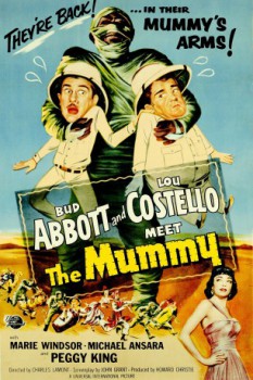 poster Abbott and Costello Meet the Mummy(1955)