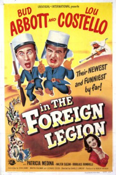 poster Abbott and Costello in the Foreign Legion(1950)