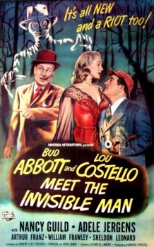 poster Bud Abbott Lou Costello Meet the Invisible Man(1951)