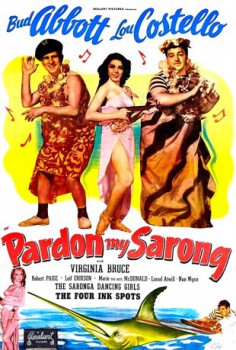 poster Pardon My Sarong(1942)