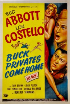 poster Buck Privates Come Home(1947)