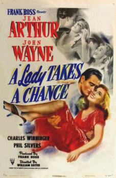 poster A Lady Takes a Chance(1943)