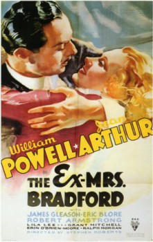 poster The Ex-Mrs. Bradford(1936)